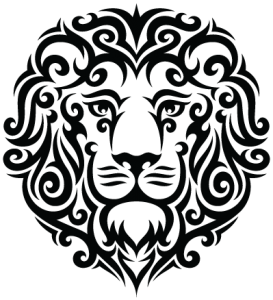 Tattoo lion PNG image-5483